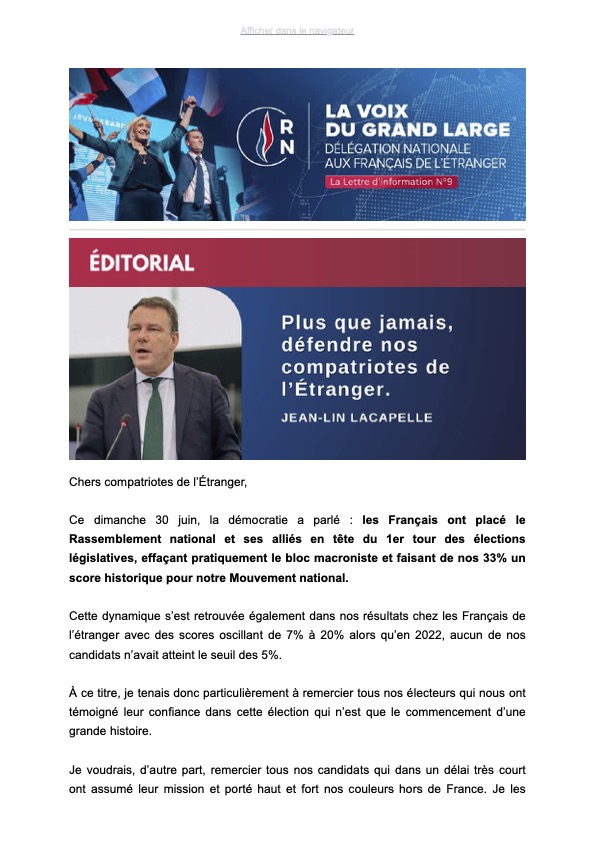 La Voix du Grand Large - Juillet 2024
